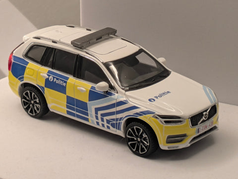 🇧🇪 Norev 1/43 Volvo XC90 Belgium Police Model