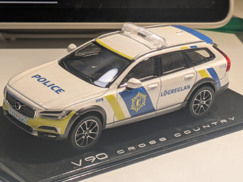 🇫🇷 Autocollant des services d'urgence pour les modèles Volvo V90