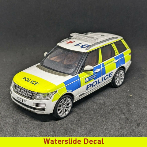 🇫🇷 Autocollant des services d'urgence pour les modèles Range Rover (4e génération)