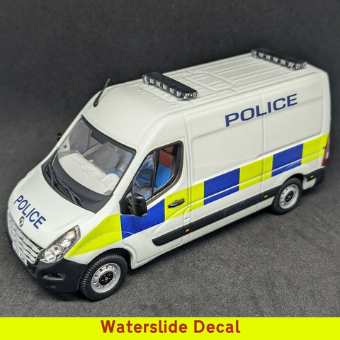 🇫🇷 Autocollant des services d'urgence pour les modèles Renault Master (3e génération)