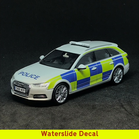 🇬🇧 Emergency Services Decal for Audi A4 Avant (B9) Models