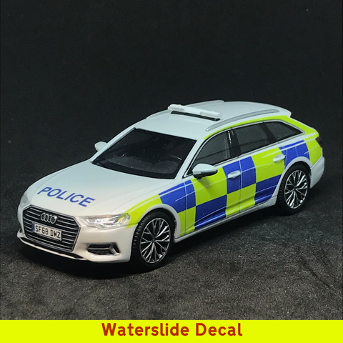 🇬🇧 Emergency Services Decal for Audi A6 Avant (C8) Models