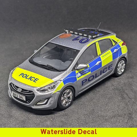 🇫🇷 Autocollant des services d'urgence pour les modèles Hyundai i30 (2e génération)