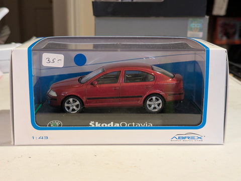 Abrex 1/43 Skoda Octavia Red Model
