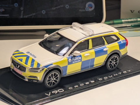 🇧🇪 Belgian Emergency Services Decal for Volvo V90 Models