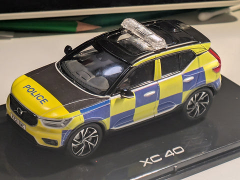 🇬🇧 Emergency Services Decal for Volvo XC40 Models