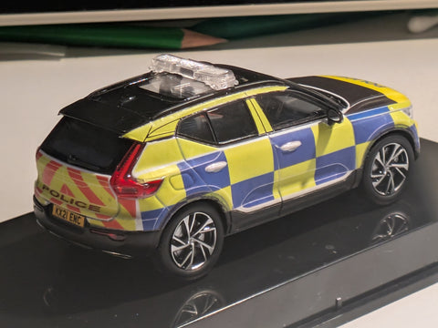 🇬🇧 Emergency Services Decal for Volvo XC40 Models