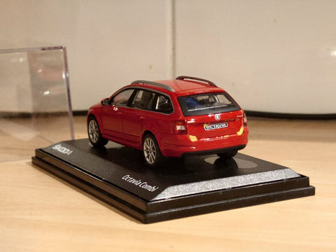 Abrex 1/43 Skoda Octavia Combi (3rd Gen) Red Model [Read Description]