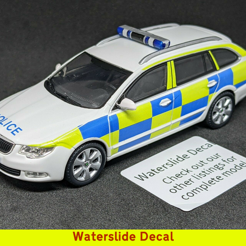 🇬🇧 Emergency Services Decal for Skoda Superb Combi (2nd Gen) Models